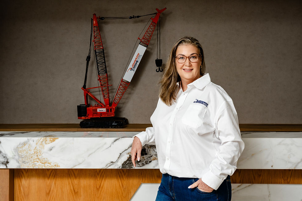 Stepping Beyond the Comfort Zone: Johanet Gericke's Journey in Crane Hire