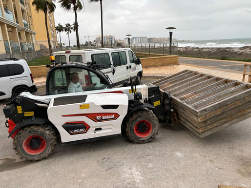 Maneuverability & speed on site from new Bobcat telehandler
