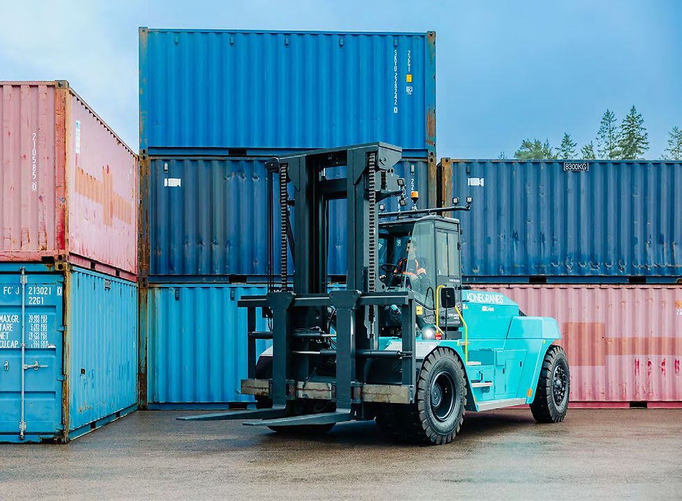 Heavy-duty electric forklifts offer environmental benefits