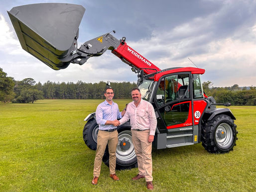 Wacker Neuson brings Weidemann to Africa with the debut of the T7042 telehandler