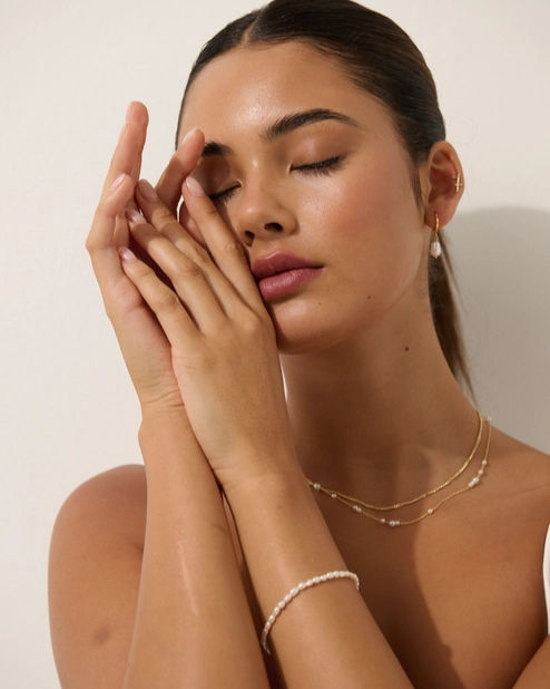 Bea Freshwater Pearls Layered Necklace