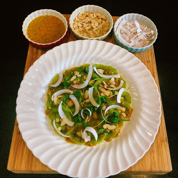 Kiwifruit carpaccio