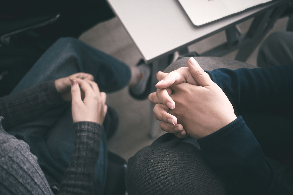 Image by nahmapdj Two people are holding hands