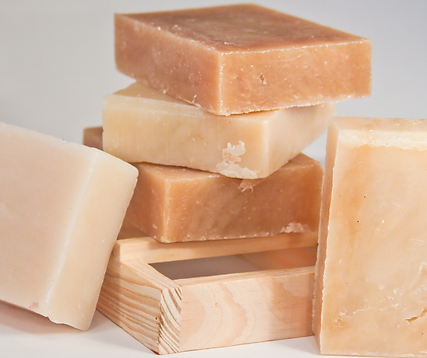 石鹸の積み重ね