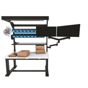 modular workbench, industrial grade work bench, industrial work bench, workstation,  adjustable worksurface, assembly table