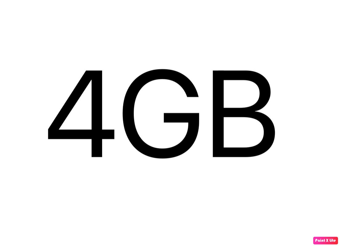 4GB