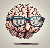 An isolated brain with glasses.jpg