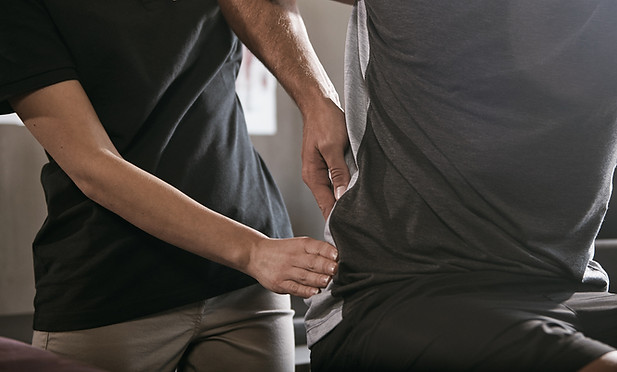 Chiropractic treatment, phase 1 - relief care