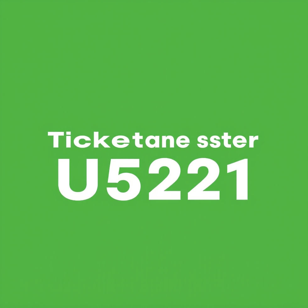 Ticketmaster Error Code U521: What It Means and How to Fix It