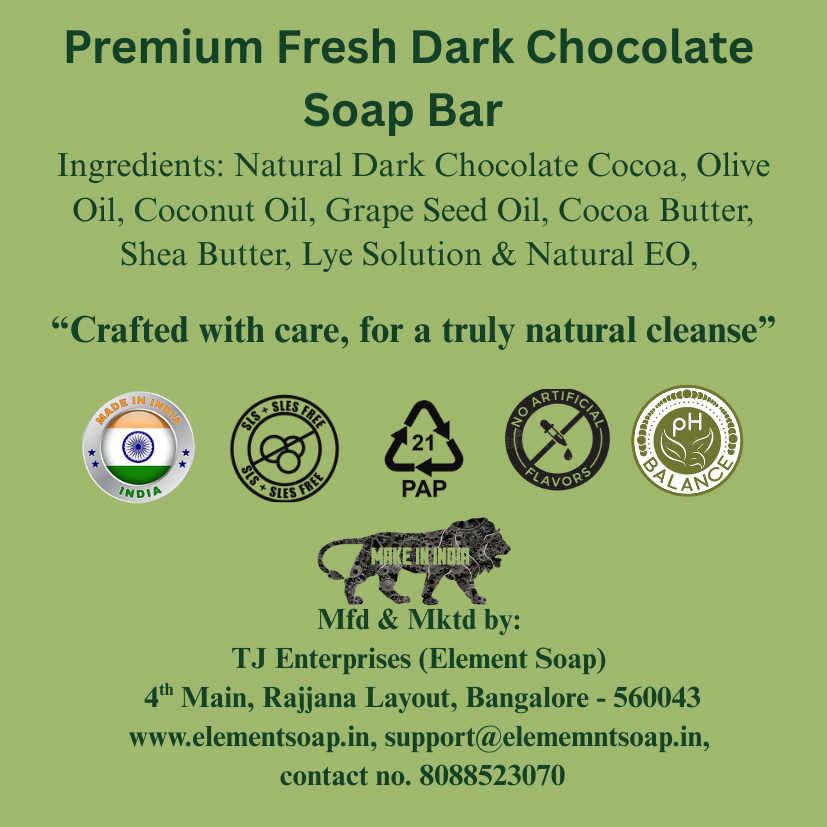 Thumbnail: Premium Natural Dark chocolate cocoa soap