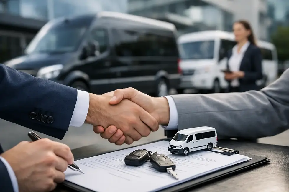 Cómo contratar transporte empresarial seguro