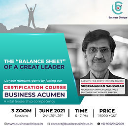 The Balance Sheet of a great Leader