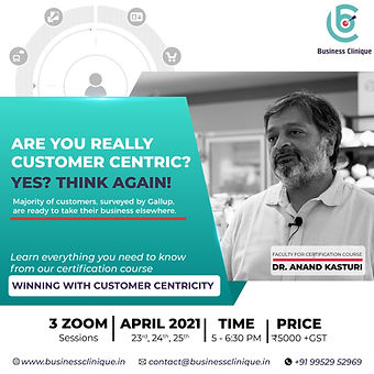 Winning with Customer Centricity
