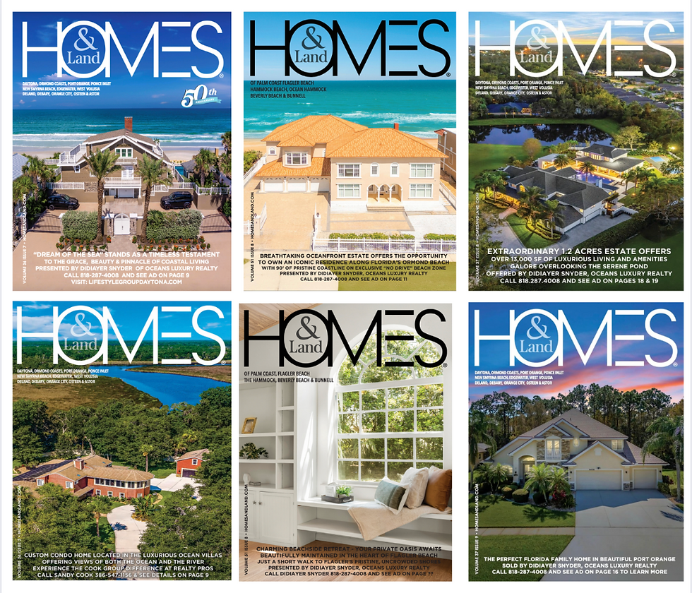 Some cover examples of properties Didiayer Snyder has SOLD!