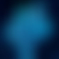 Floating blue monitor windows rise above a glowing server rack in a dark futuristic data center.
