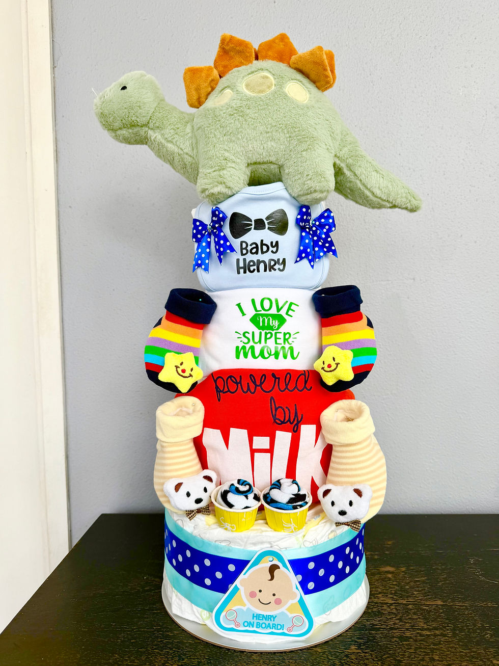 Thumbnail: 4-Tiers Baby Dino Set