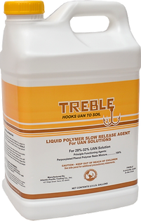Jug of Treble slow release agent