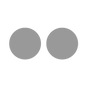 Grey Flickr Icon