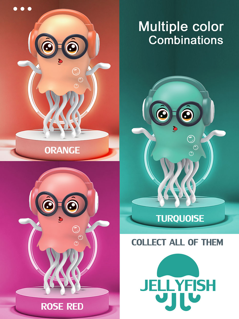 Thumbnail: 1pc Auto-sensing Avoiding Obstacles Funny Dancing Octopus Baby