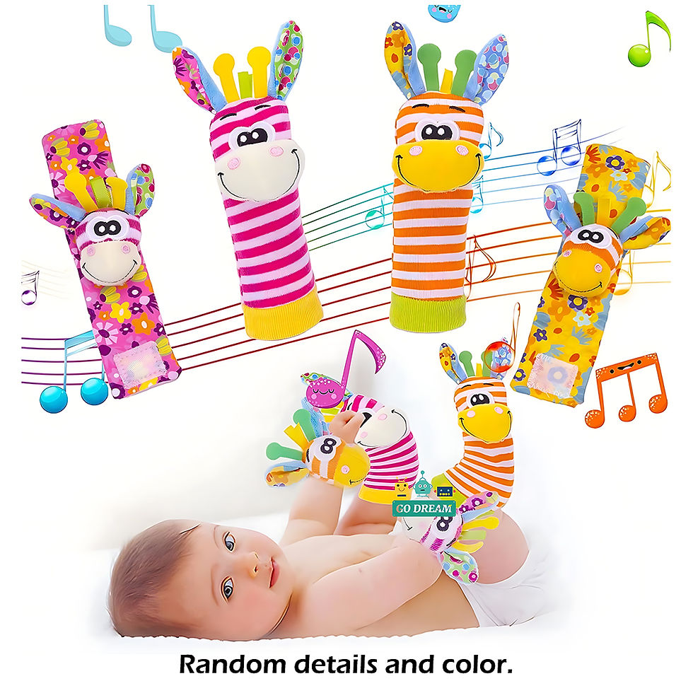 Thumbnail: Baby Wrist Rattle Socks