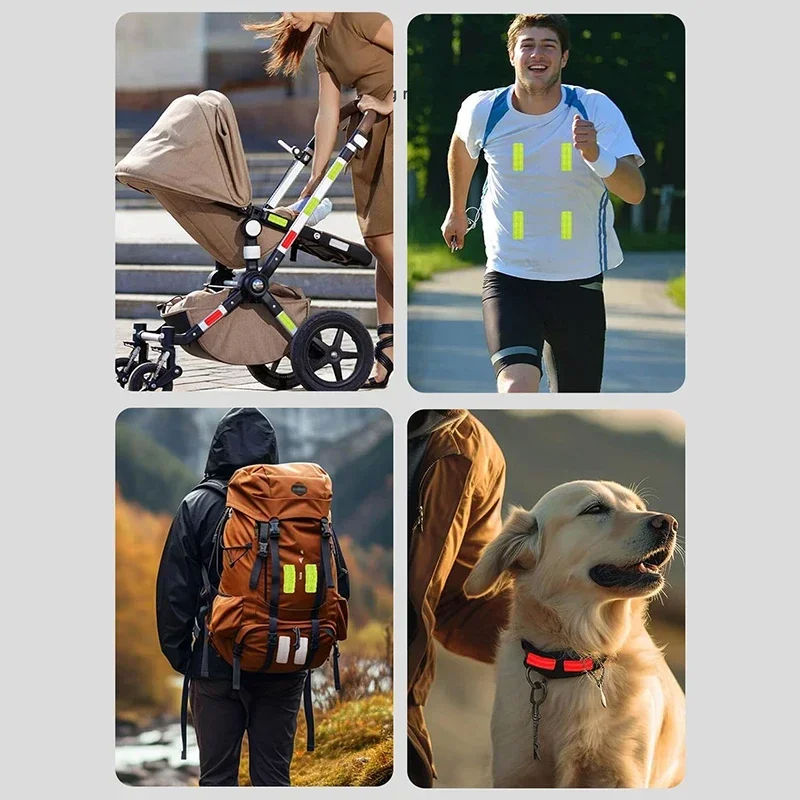 Thumbnail: Set of 10 Reflective Stickers for Baby Strollers