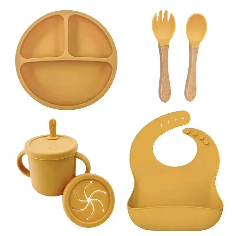 Thumbnail: Set of Children's Silicone Plates