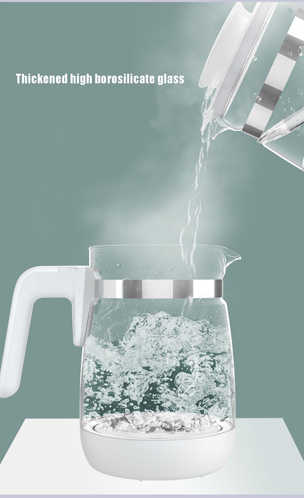 Thumbnail: 1.2L Electric Kettle with Thermostatic Regulator