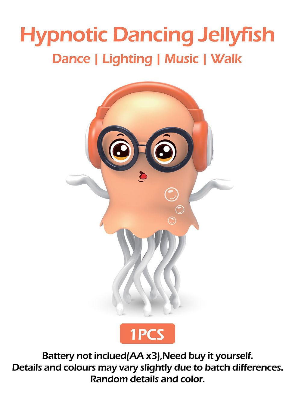 Thumbnail: 1pc Auto-sensing Avoiding Obstacles Funny Dancing Octopus Baby