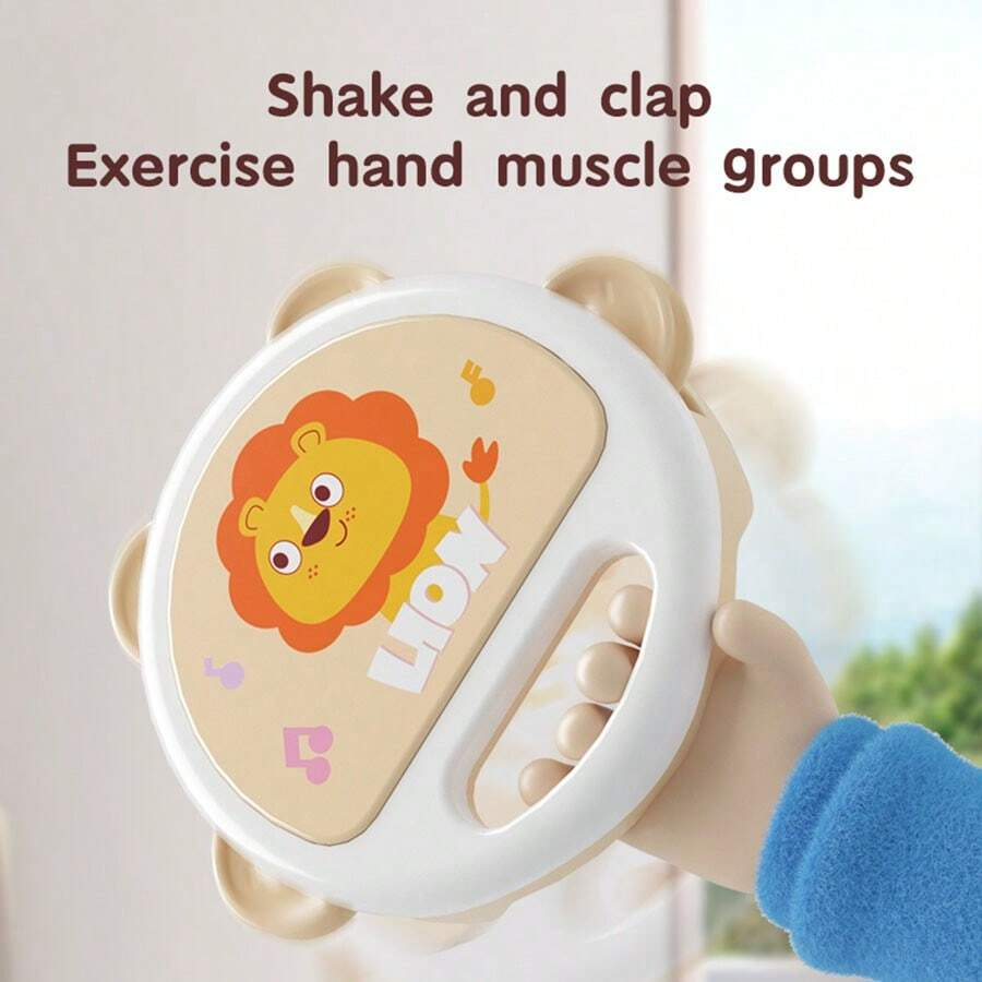 Baby Clapping Tambourine Delicate Tambourines Percussion Instrument Adorable Tam