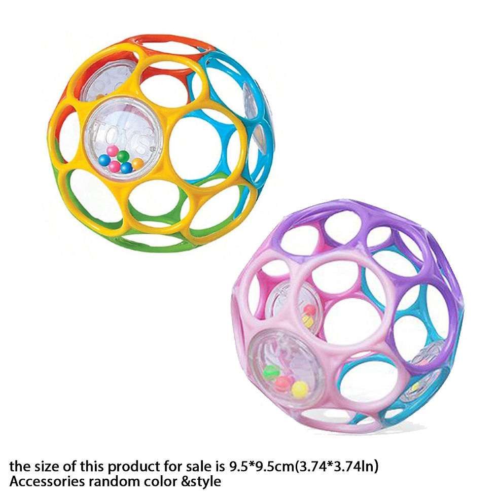 Thumbnail: Soft Baby Grasping Ball Rattles with Bell Ball Early Education Educational Senso