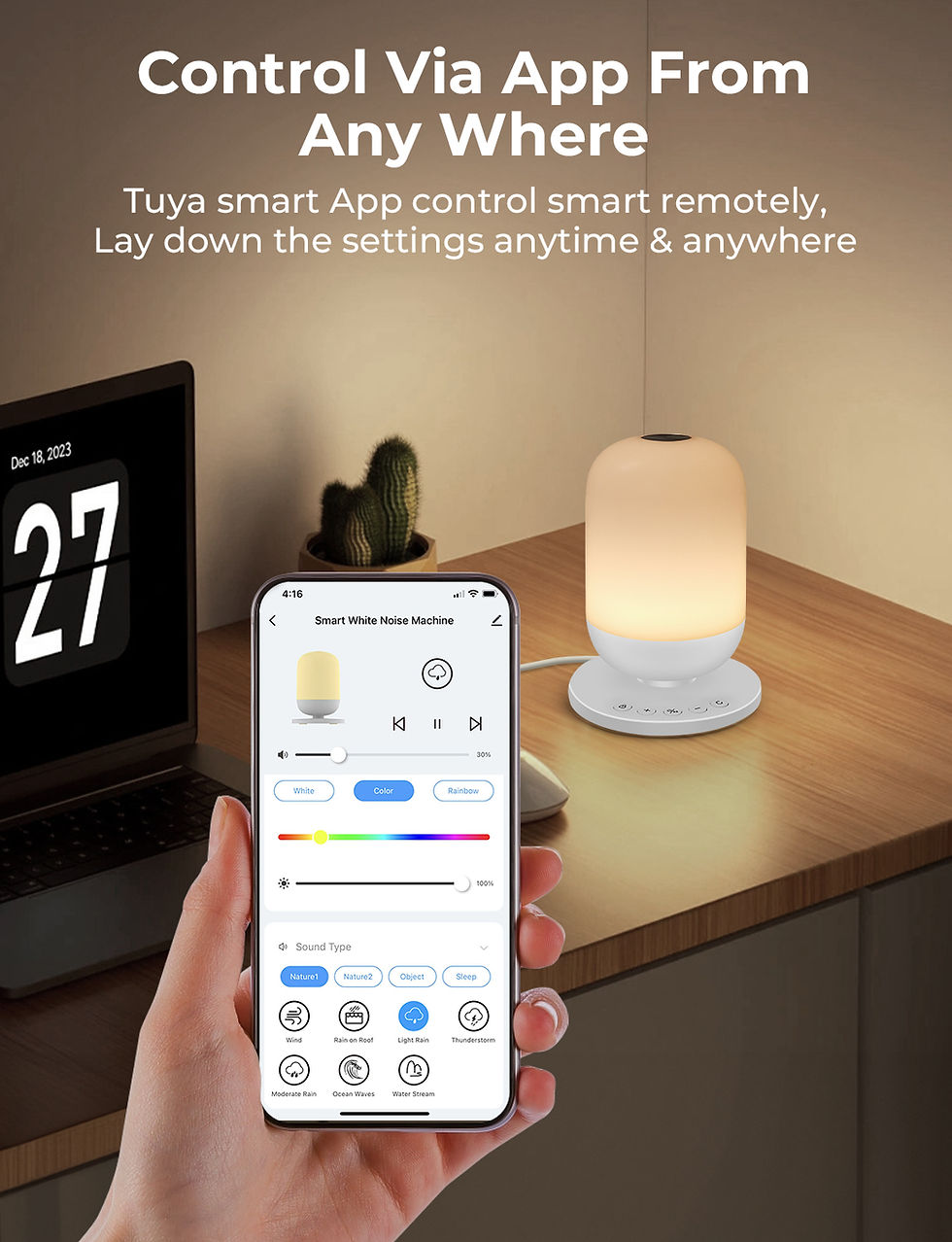 Thumbnail: Intelligent White Noise Machine
