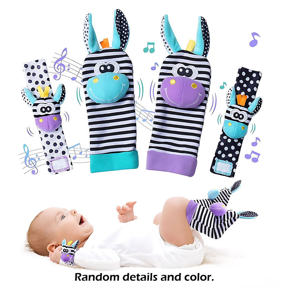 Thumbnail: Baby Wrist Rattle Socks