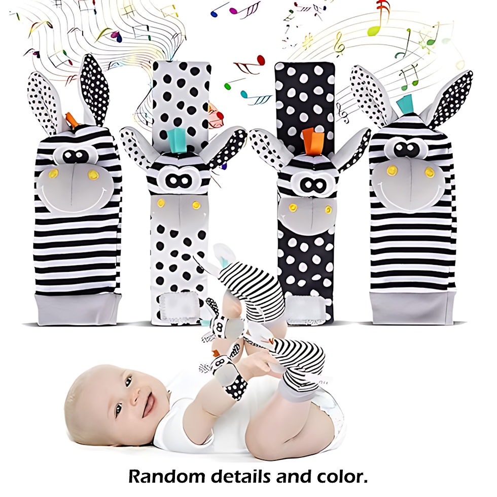 Thumbnail: Baby Wrist Rattle Socks