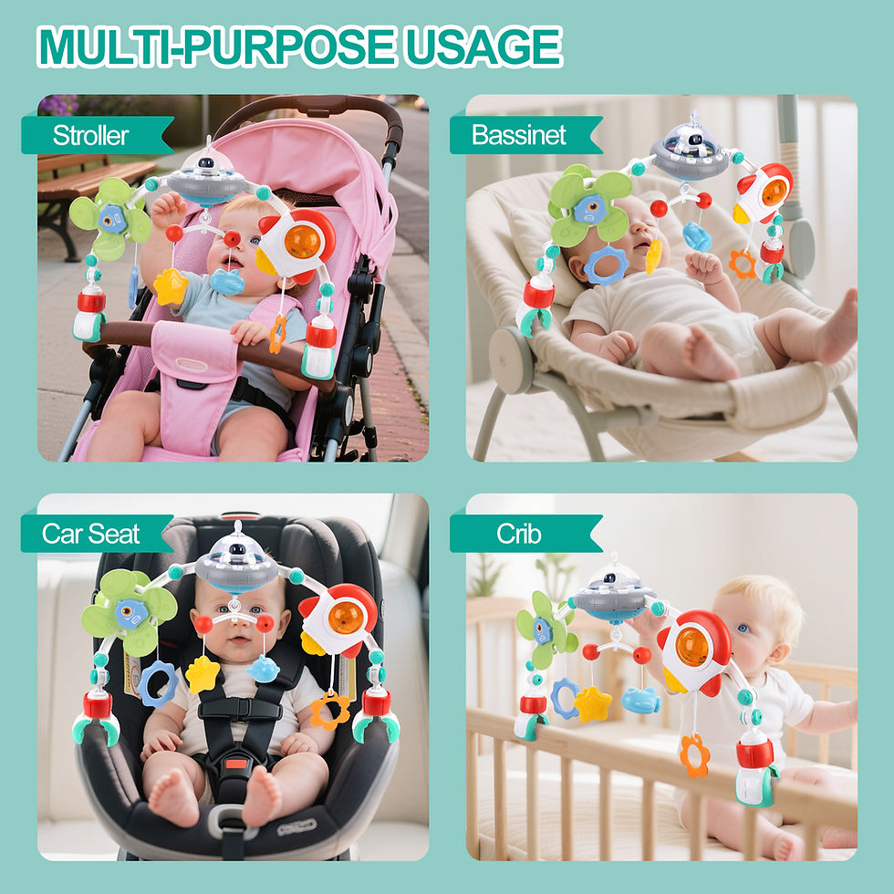 Thumbnail: Toy Arch for Baby Stroller