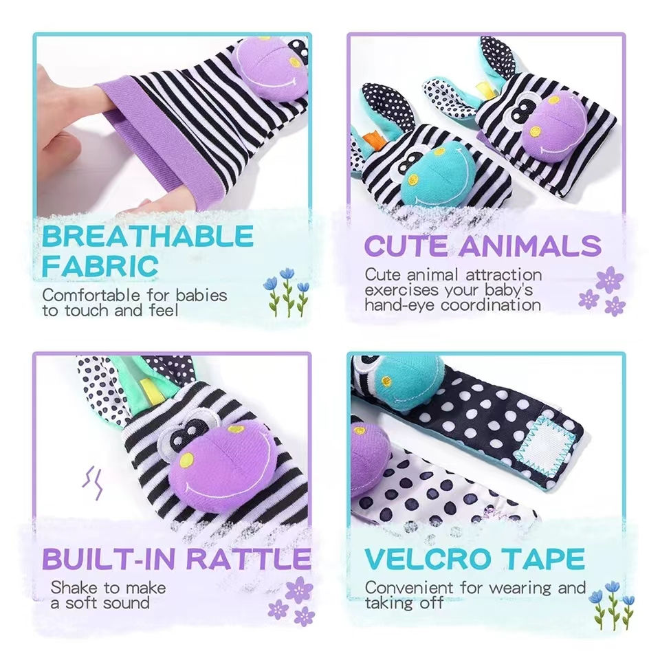 Thumbnail: Baby Wrist Rattle Socks