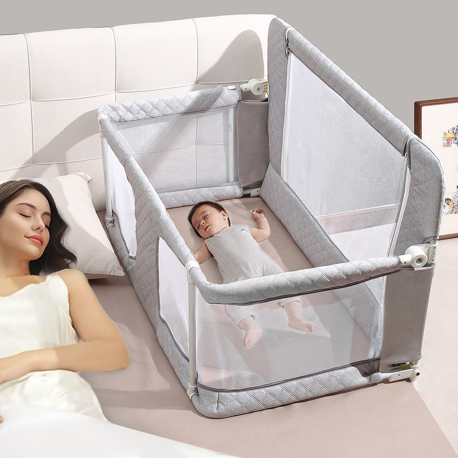 Baby Crib, 3-In-1
