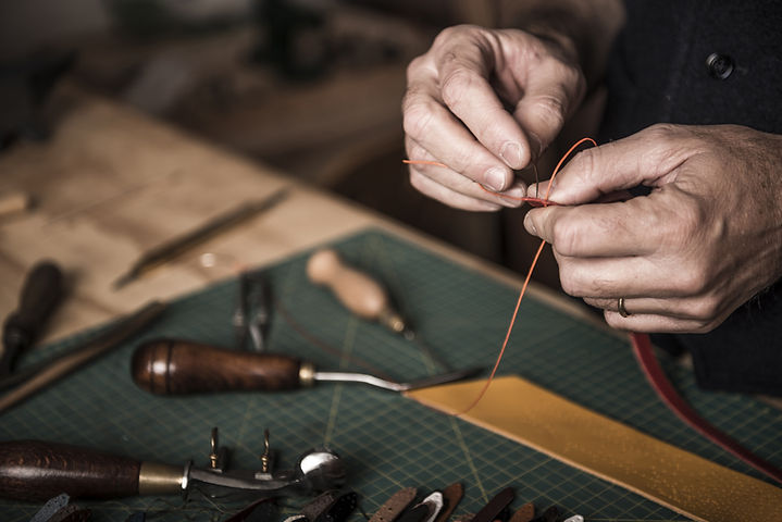 Sewing Leather