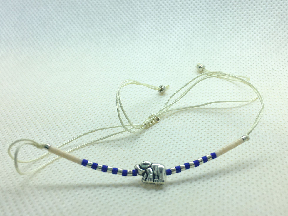 Thumbnail: Elephant String Bracelet
