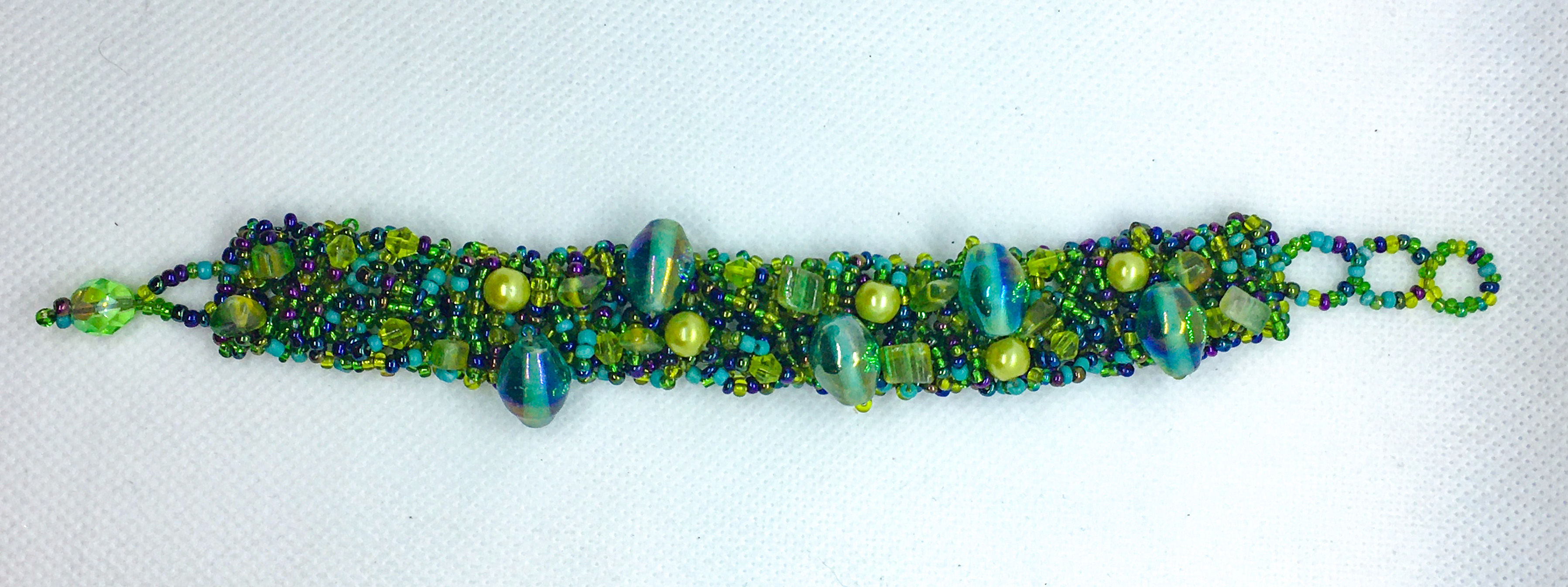 Green Guatemalan bracelet
