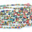 Thumbnail: 16 strand multicolored wooden clasp Bracelet