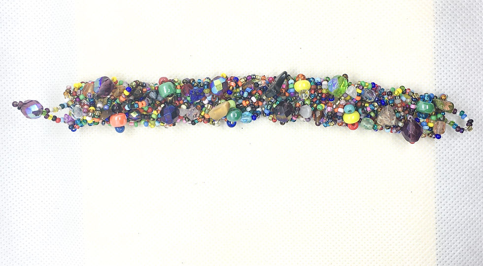 Thumbnail: Rainbow Guatemalan bracelet
