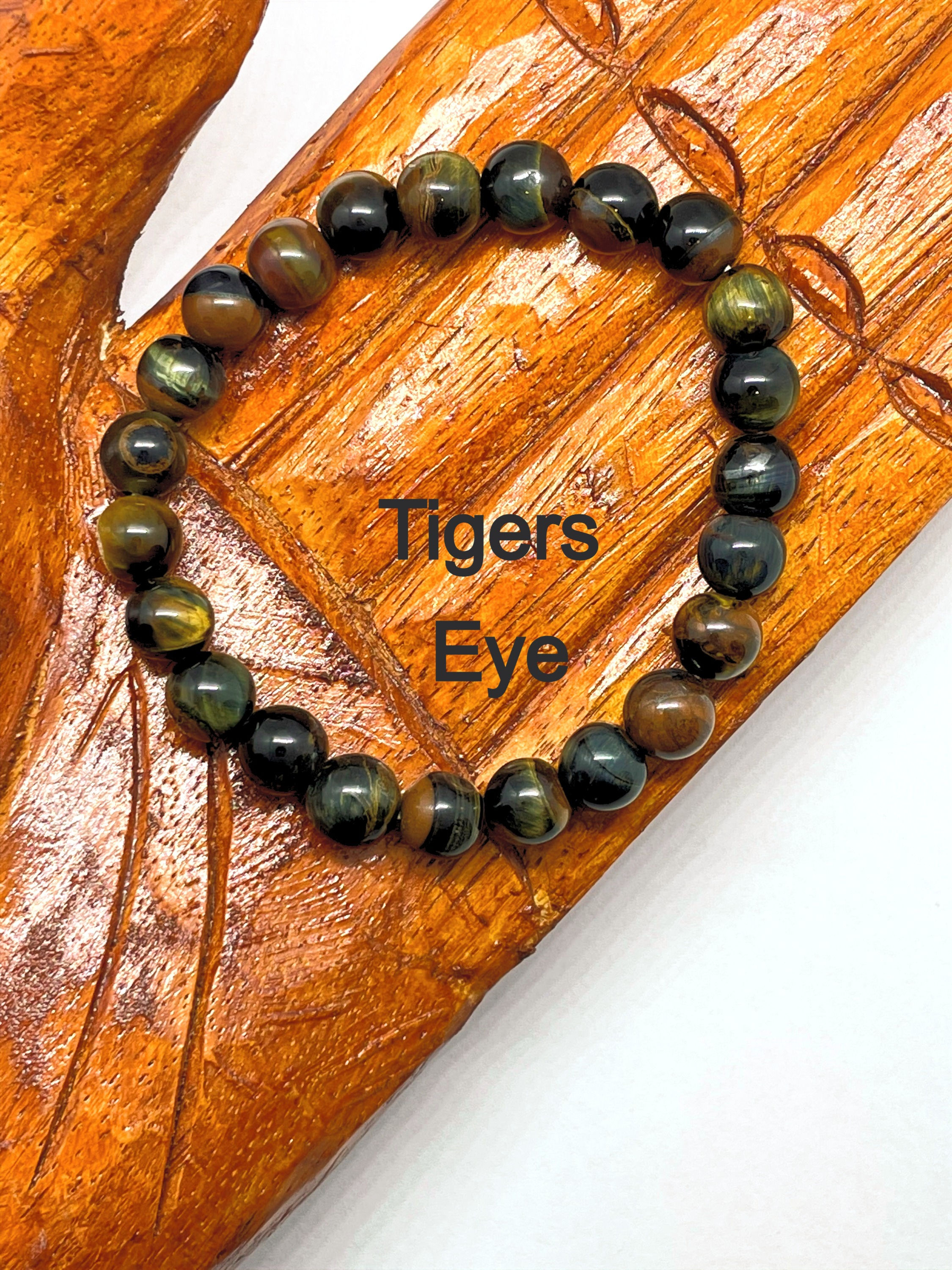8mm Tiger's Eye Bracelet