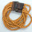 Thumbnail: 8 strand orange wooden clasp Bracelet