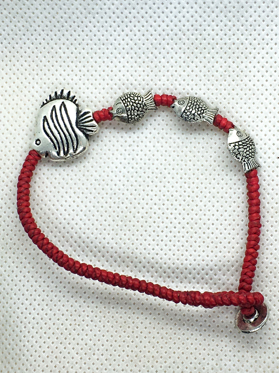 Thumbnail: Red fish bracelet