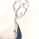 Thumbnail: Dark Blue Tassel Necklace with Om Pendant