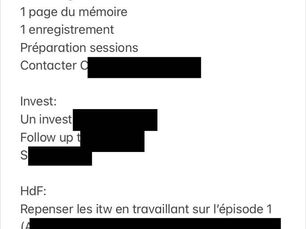 Les choses qui ont changé ma vie