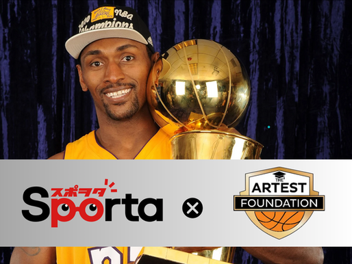 Sporta Japan Corporation and The Artest Foundation Announce Second Year of Partnership to Empower Youth Through Sports and Mental Wellness
