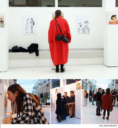 Comicausstellung Brunnenpassage Wien