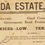 Thumbnail: St Kilda Estate 1889 framed16x20" land sale map.