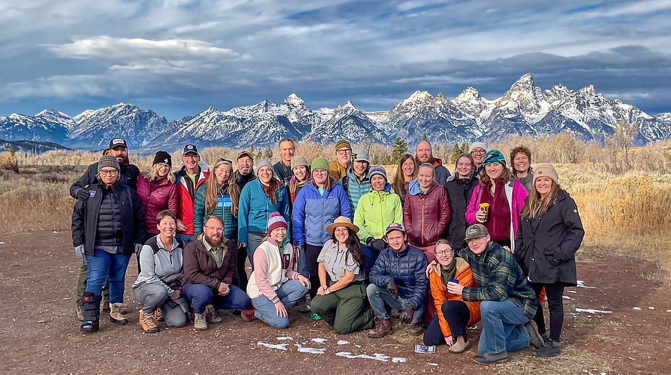 2024 ETS Wild participants in the Tetons